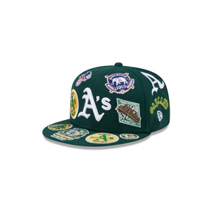 Oakland Athletics All Over Limited Edition New Era MLB 59FIFTY Cap Grün - STADIUMDREAMS
