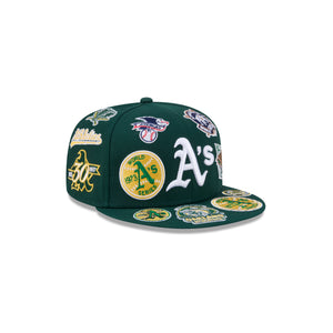 Oakland Athletics All Over Limited Edition New Era MLB 59FIFTY Cap Grün - STADIUMDREAMS