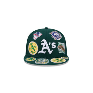 Oakland Athletics All Over Limited Edition New Era MLB 59FIFTY Cap Grün - STADIUMDREAMS