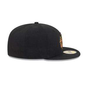 Chicago Blackhawks New Era OTC 59FIFTY NHL Cap in Rot, Seitenansicht