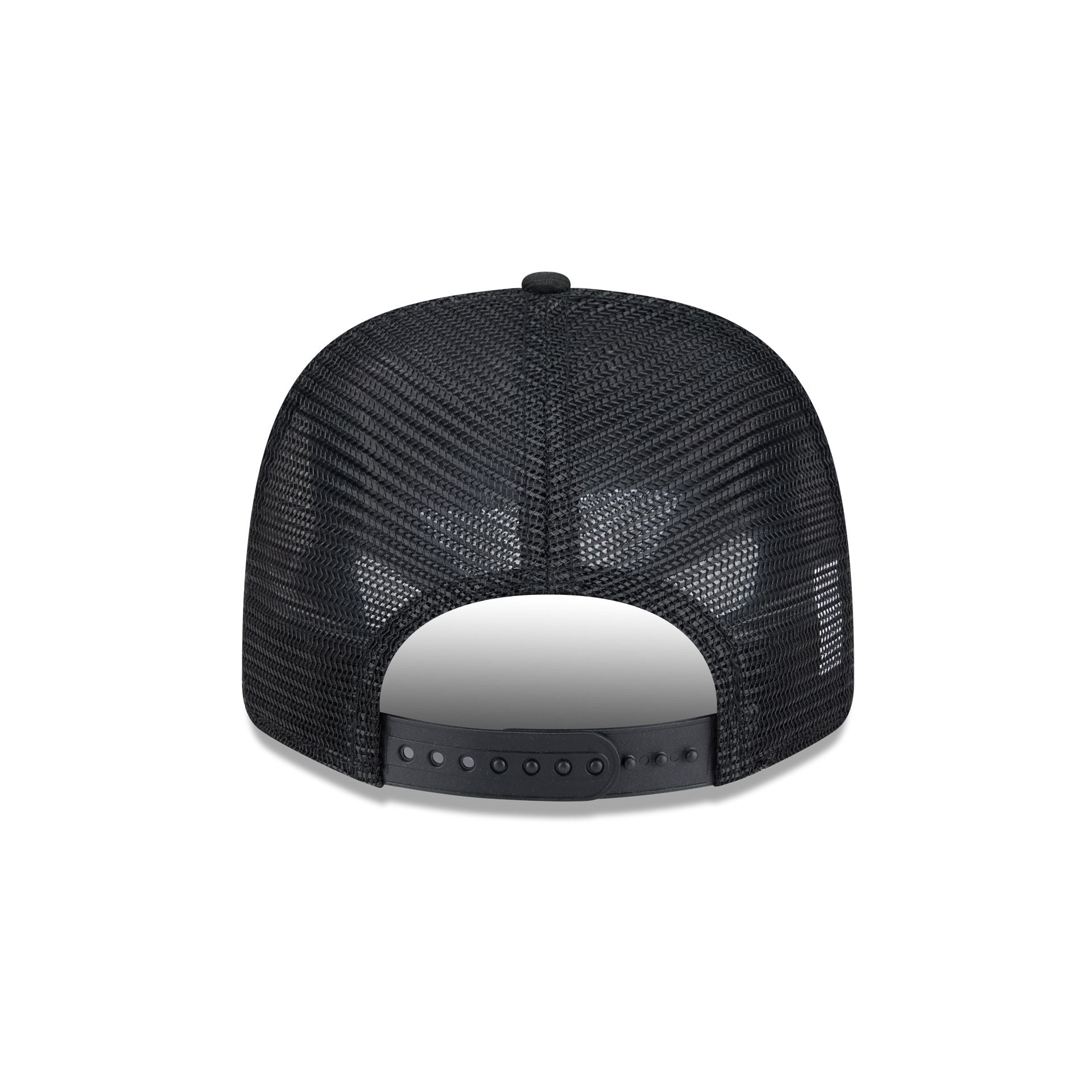 Orlando Magic New Era Hardwood Classic Trucker Mesh NBA Cap Schwarz