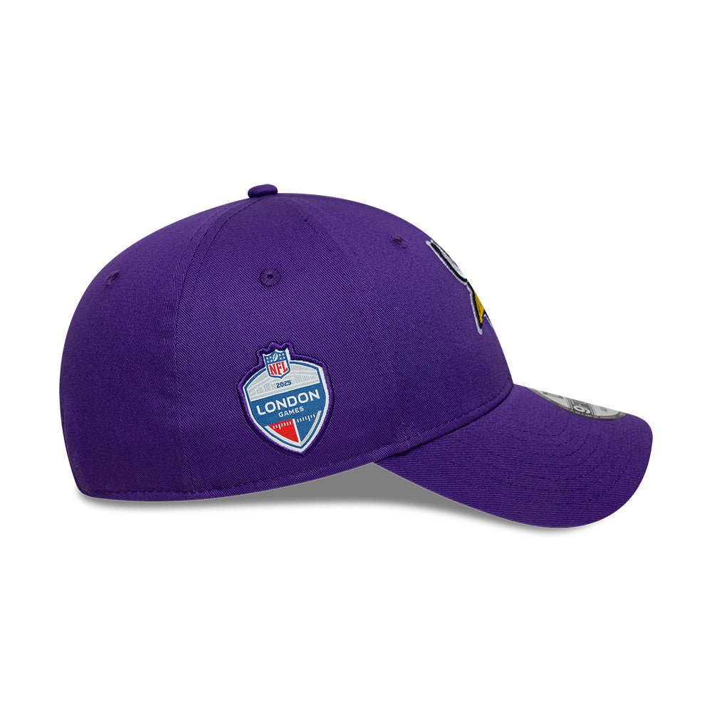 NFL London Games 2025 Minnesota Vikings 9FORTY Cap Lila