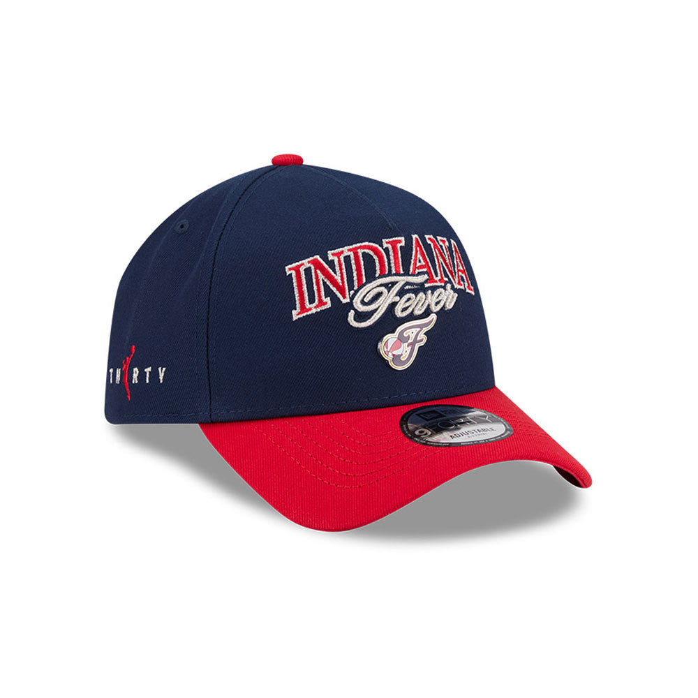 Indiana Fever New Era WNBA Tip Off 2026 9FORTY A-Frame Cap Navy Blau