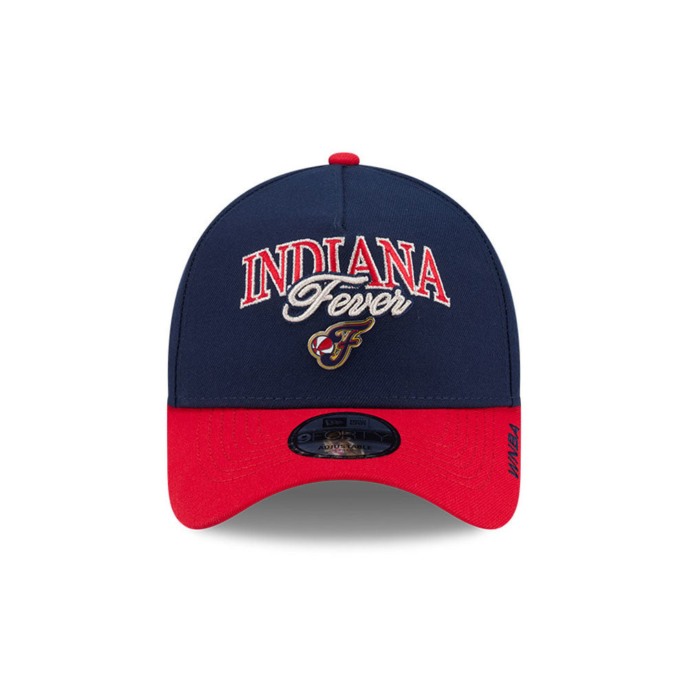 Indiana Fever New Era WNBA Tip Off 2026 9FORTY A-Frame Cap Navy Blau