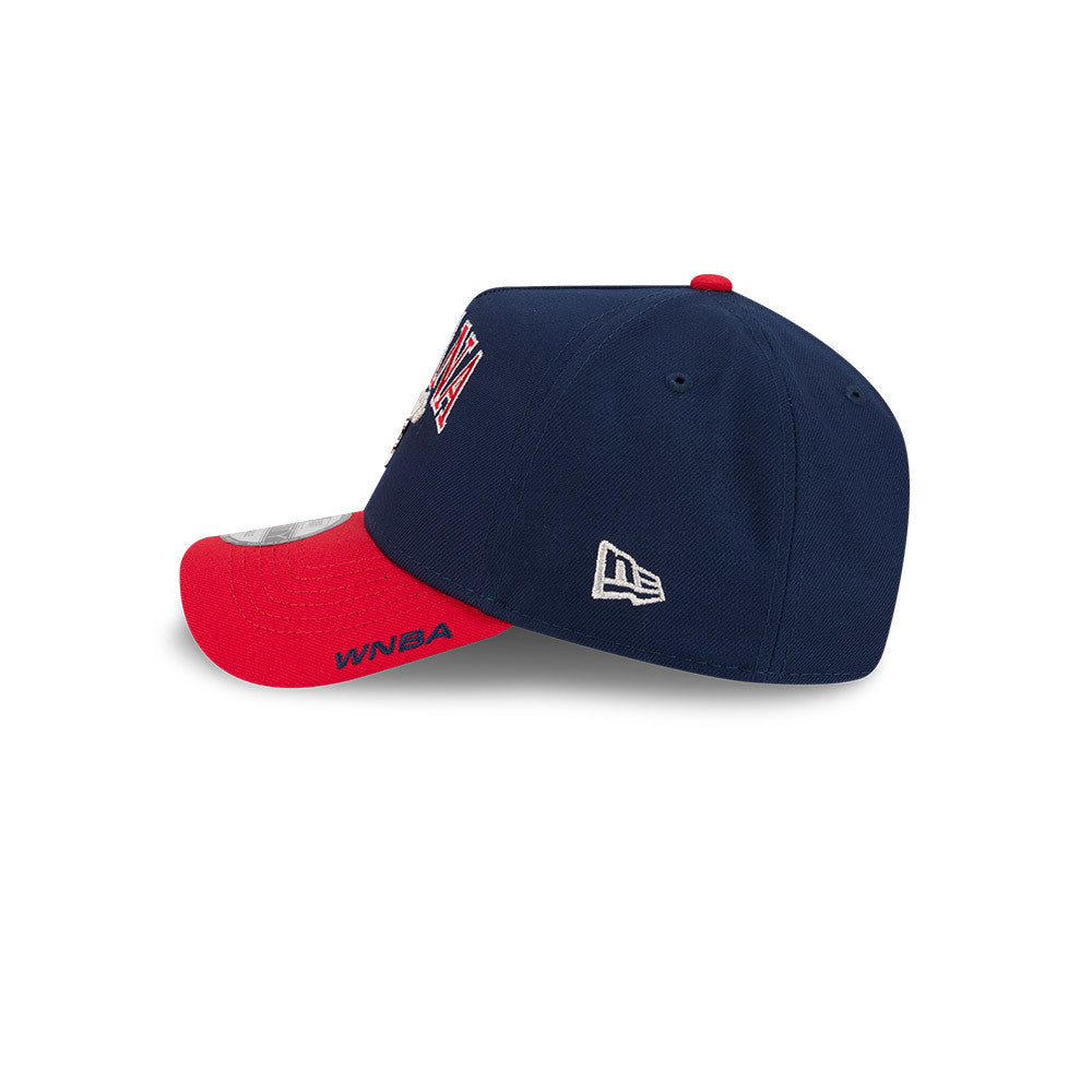Indiana Fever New Era WNBA Tip Off 2026 9FORTY A-Frame Cap Navy Blau