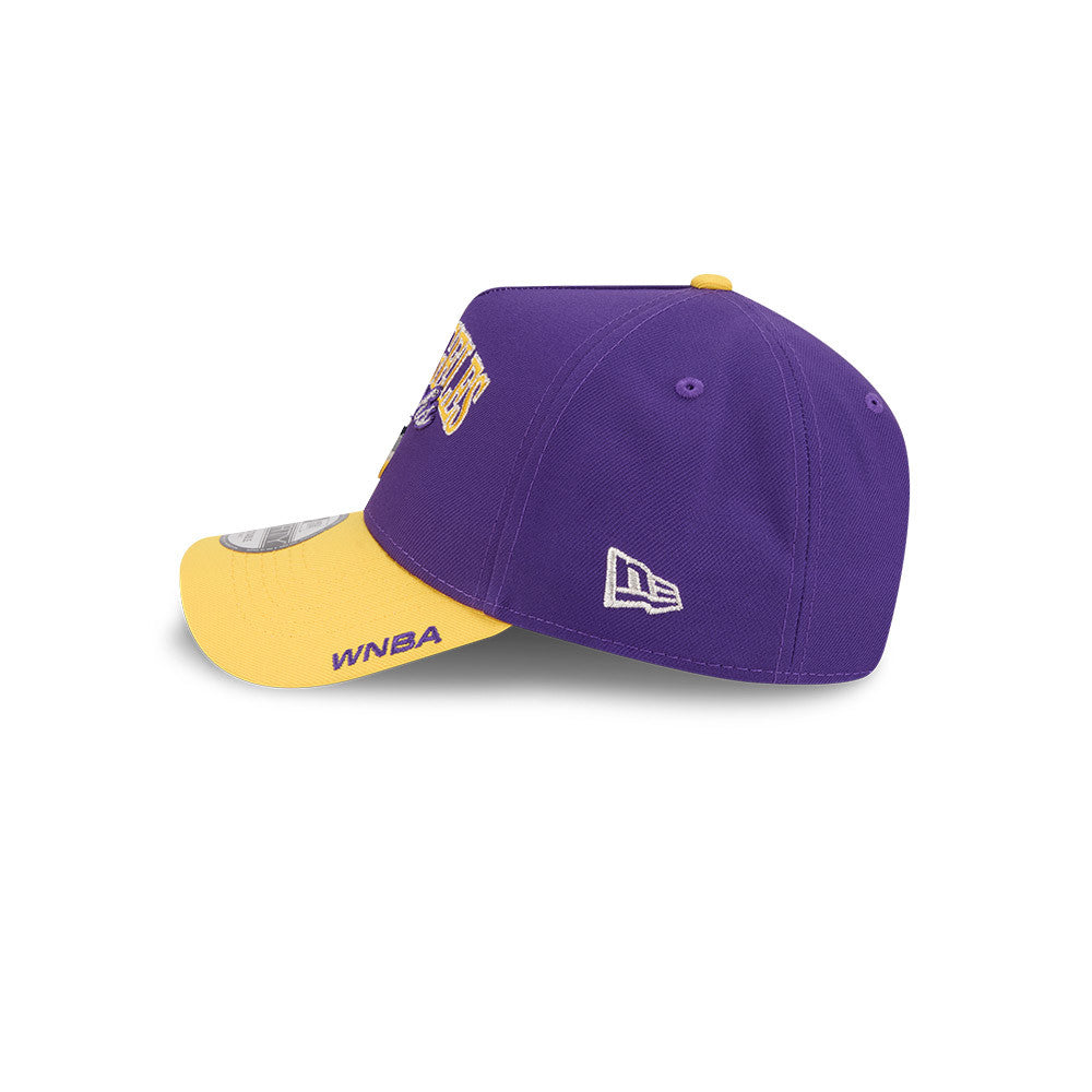Los Angeles Sparks New Era WNBA Tip Off 2026 9FORTY A-Frame Cap Lila