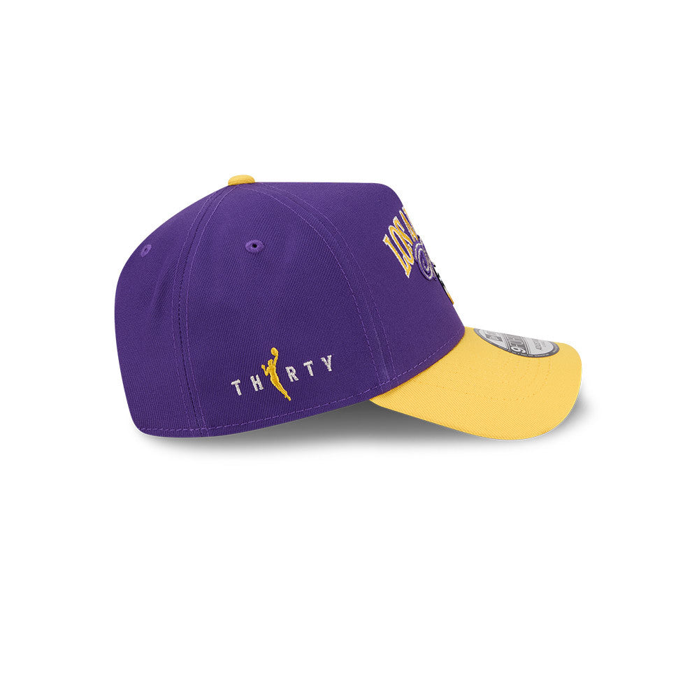 Los Angeles Sparks New Era WNBA Tip Off 2026 9FORTY A-Frame Cap Lila