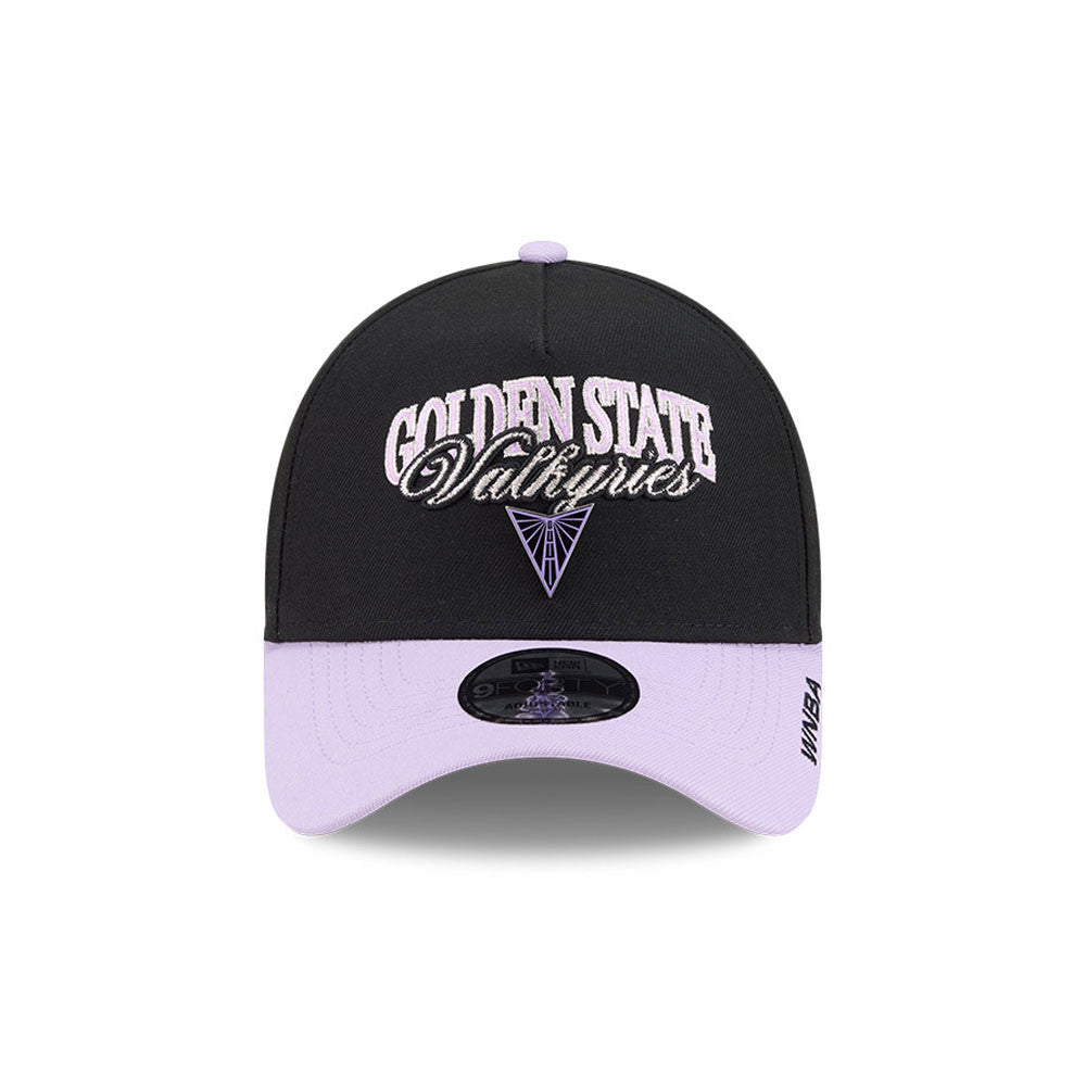 Golden State Valkyries New Era WNBA Tip Off 2026 9FORTY A-Frame Cap Schwarz