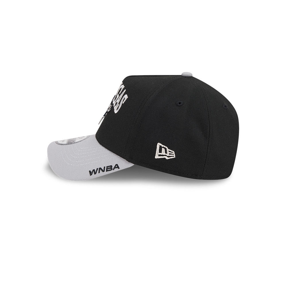 Las Vegas Aces New Era WNBA Tip Off 2026 9FORTY A-Frame Cap Schwarz