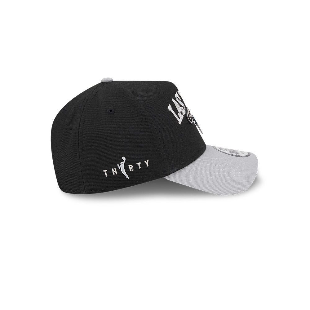 Las Vegas Aces New Era WNBA Tip Off 2026 9FORTY A-Frame Cap Schwarz
