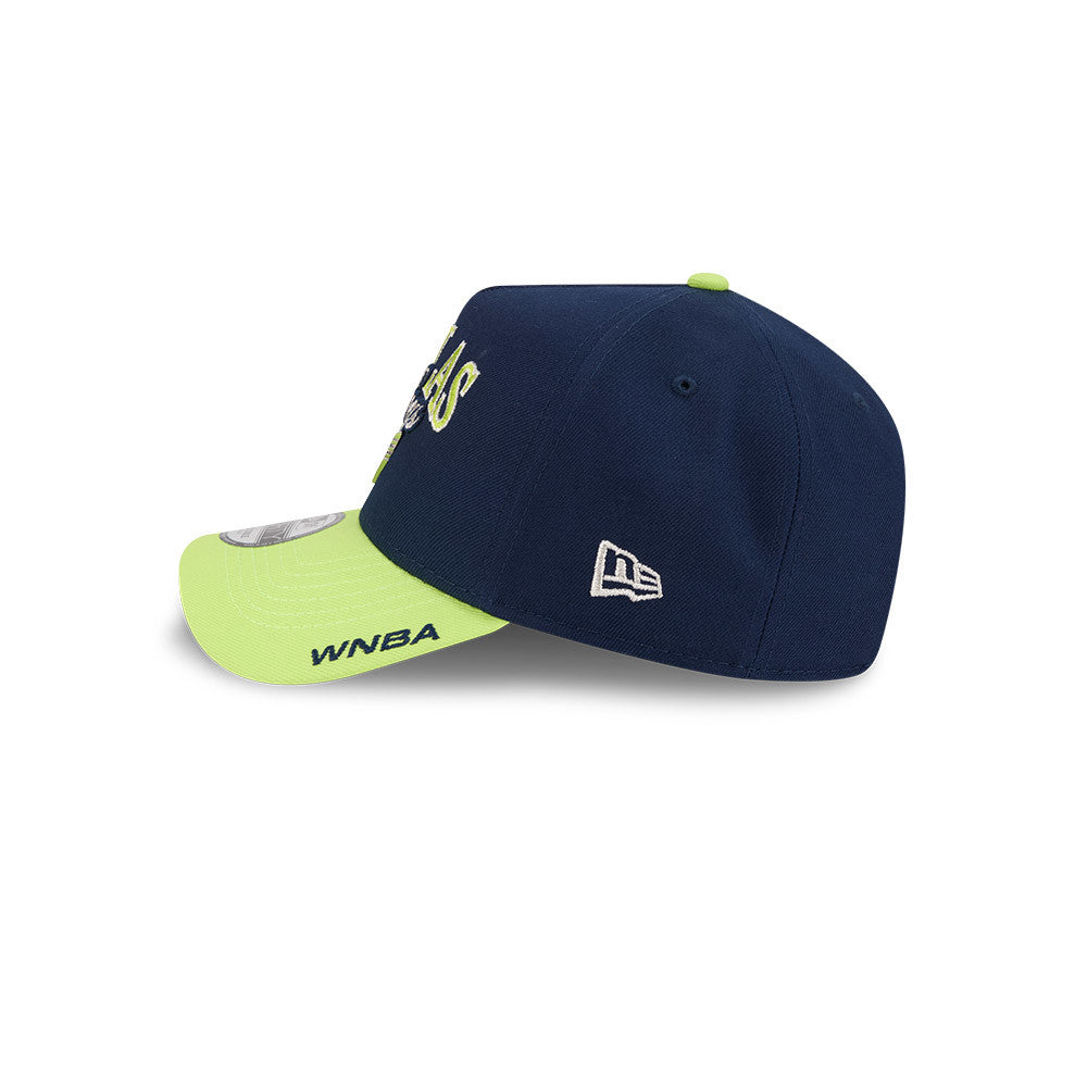 Dallas Wings New Era WNBA Tip Off 2026 9FORTY A-Frame Cap Navy Blau
