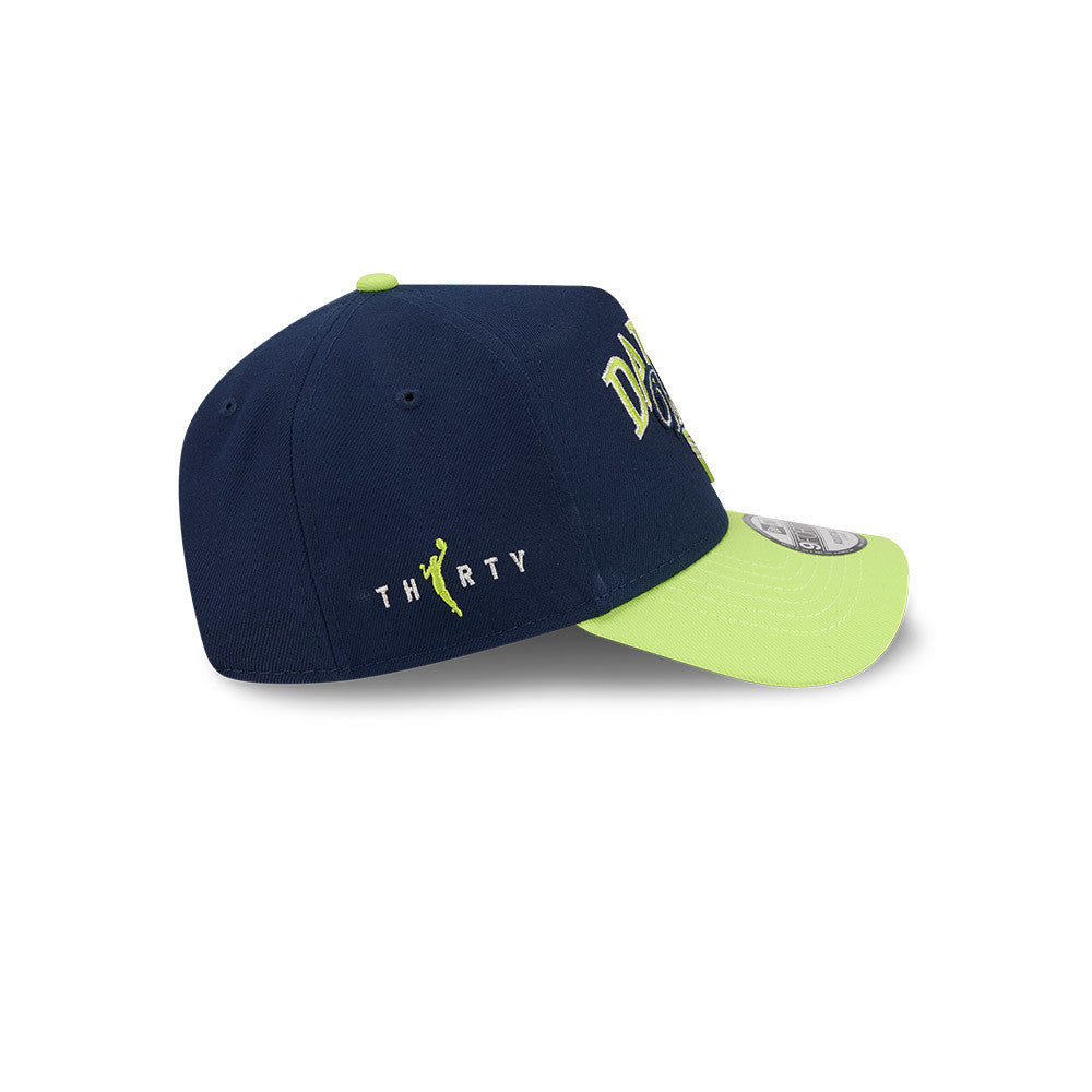 Dallas Wings New Era WNBA Tip Off 2026 9FORTY A-Frame Cap Navy Blau