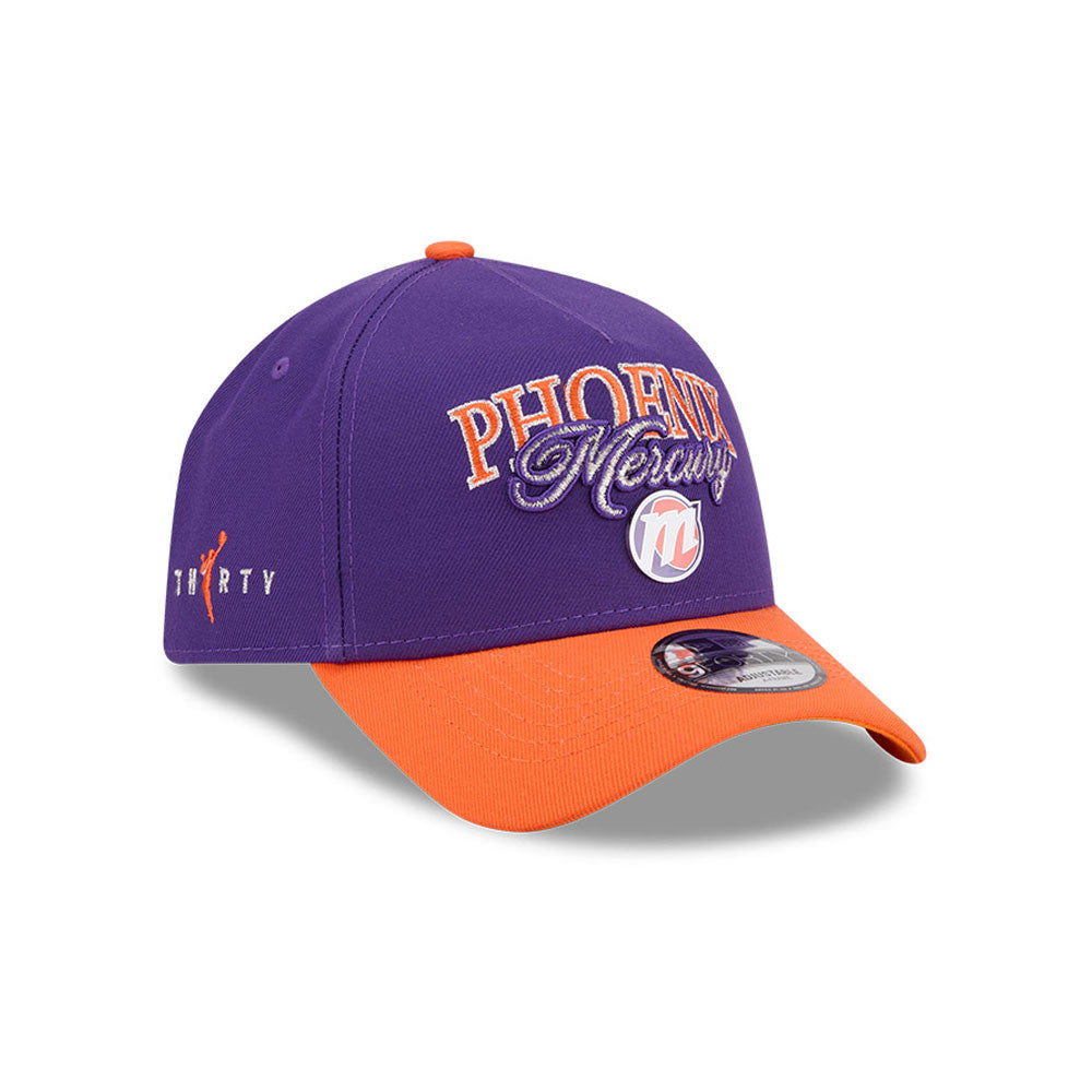Phoenix Mercury New Era WNBA Tip Off 2026 9FORTY A-Frame Cap Lila