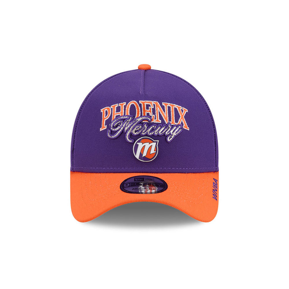Phoenix Mercury New Era WNBA Tip Off 2026 9FORTY A-Frame Cap Lila