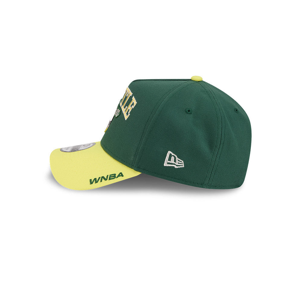 Seattle Storm New Era WNBA Tip Off 2026 9FORTY A-Frame Cap Grün