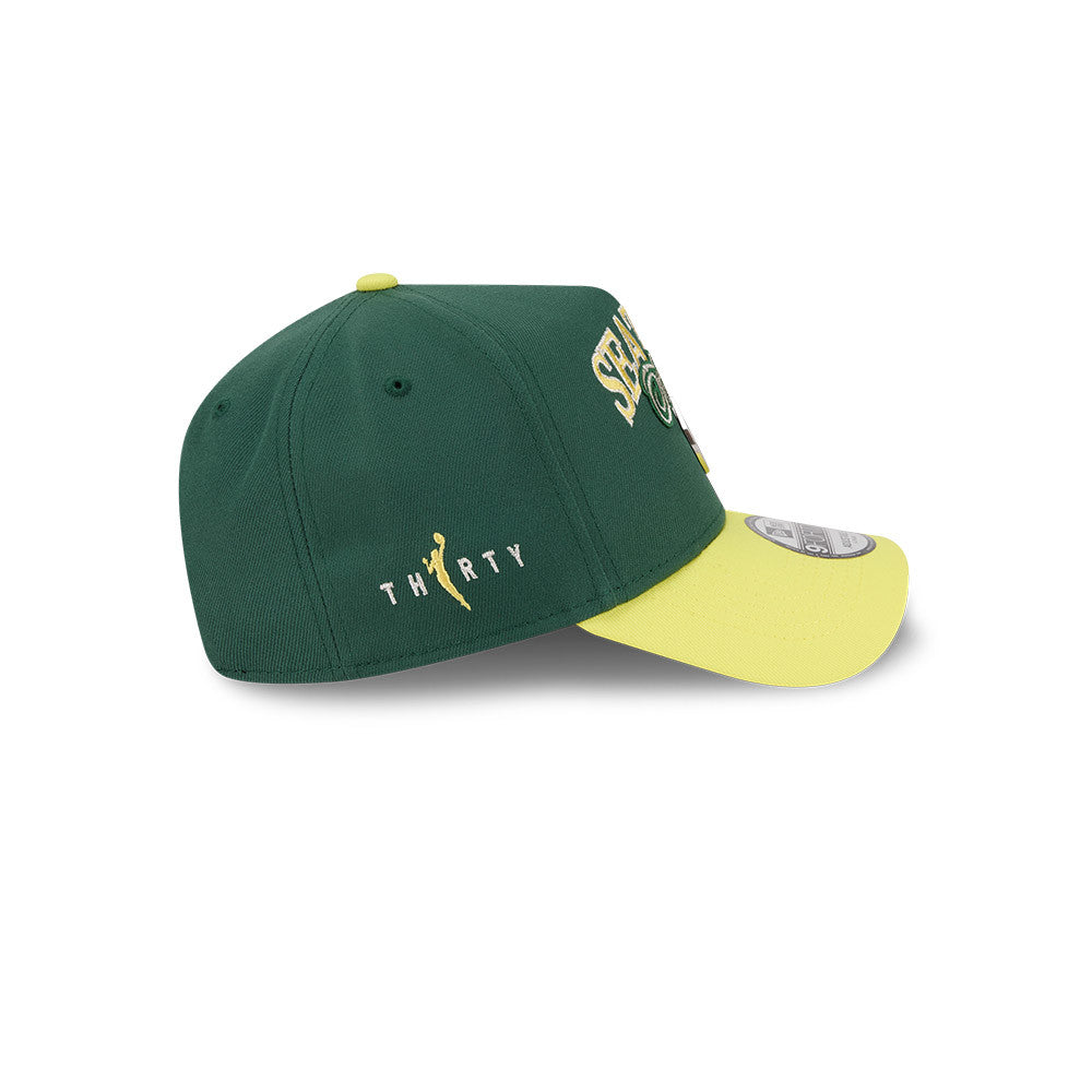 Seattle Storm New Era WNBA Tip Off 2026 9FORTY A-Frame Cap Grün