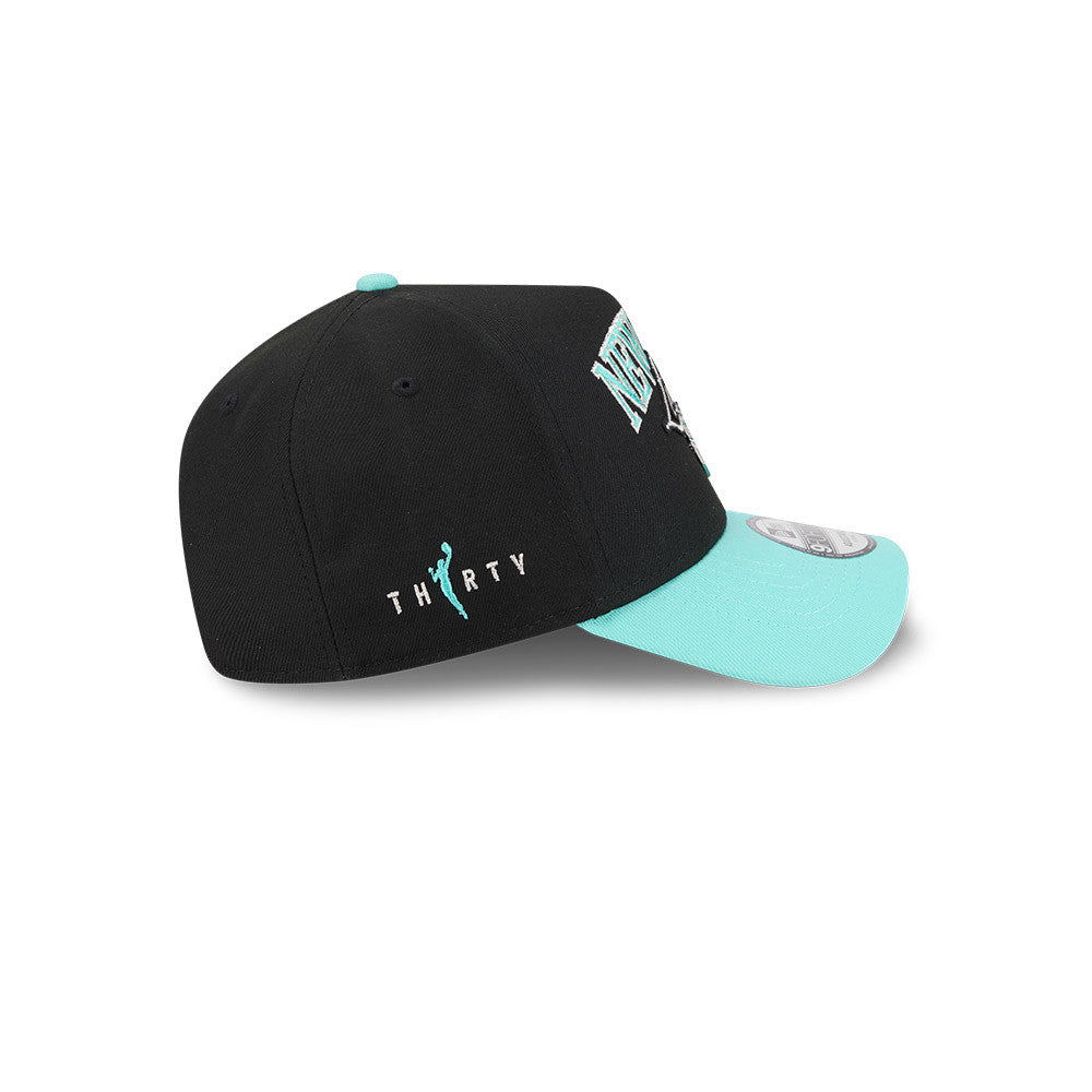 New York Liberty New Era WNBA Tip Off 2026 9FORTY A-Frame Cap Schwarz