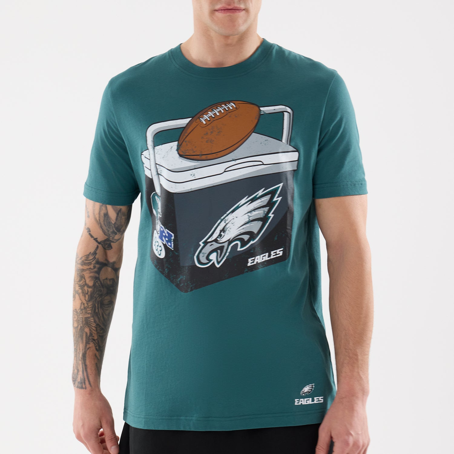 Philadelphia Eagles New Era Training Camp NFL T-Shirt Grün