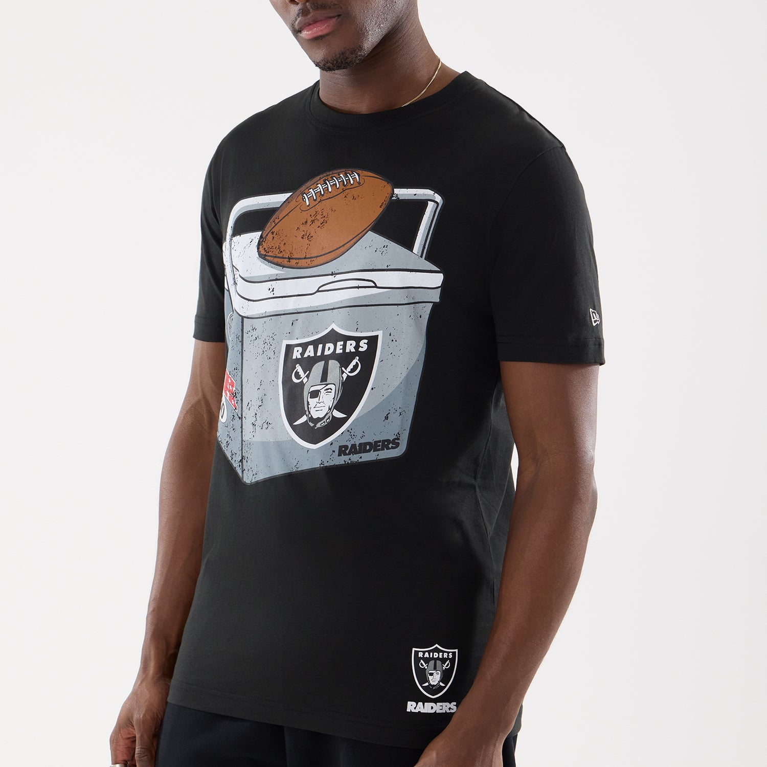 Las Vegas Raiders New Era Training Camp NFL T-Shirt Schwarz