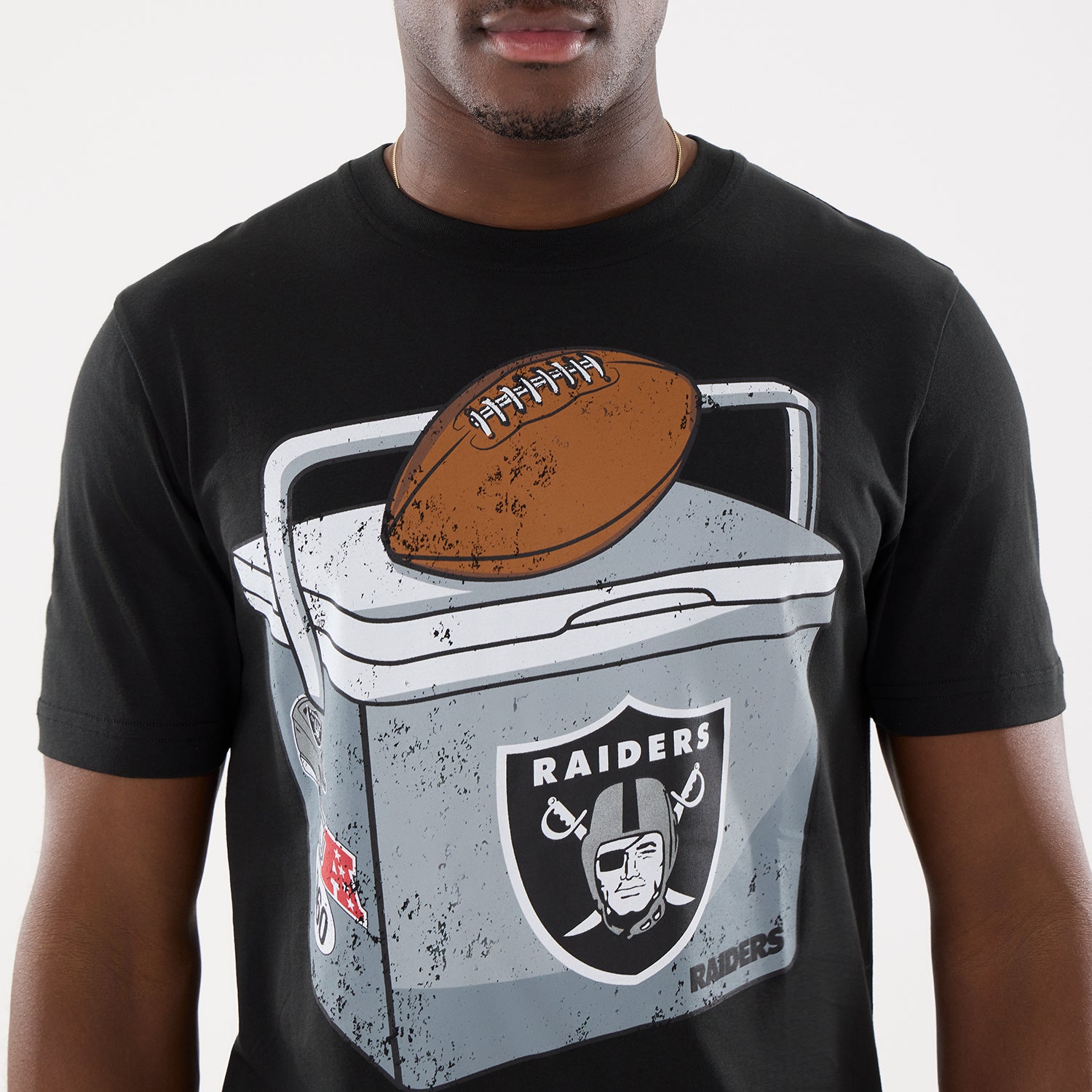 Las Vegas Raiders New Era Training Camp NFL T-Shirt Schwarz