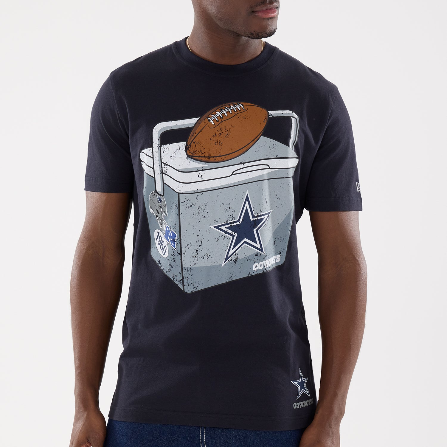 Dallas Cowboys New Era Training Camp NFL T-Shirt Navy Blau