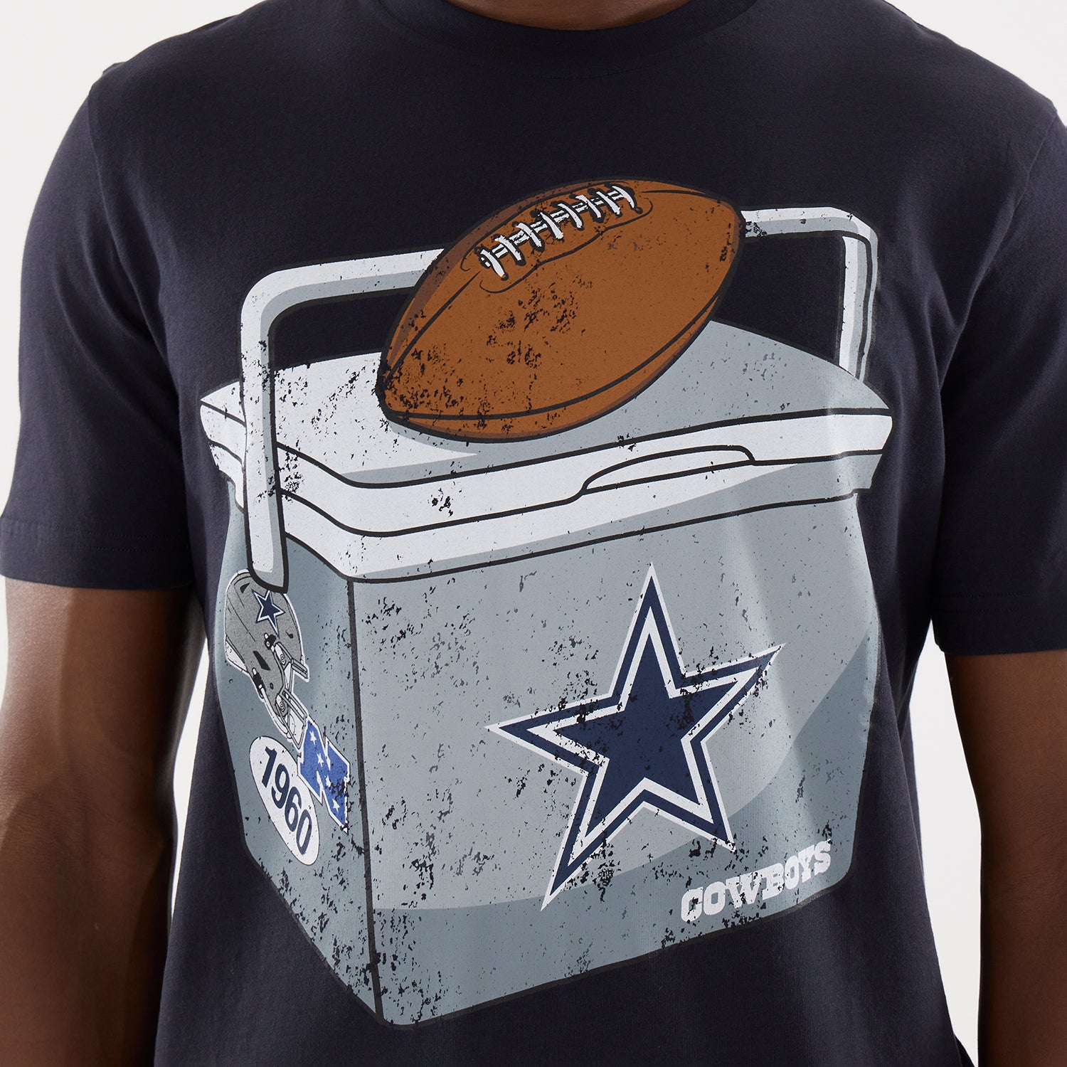 Dallas Cowboys New Era Training Camp NFL T-Shirt Navy Blau