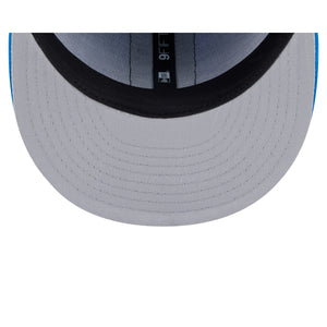 Neue Era Detroit Lions NFL Cap 9FIFTY Rivalries Limited Helmet Pack, blaue Baseballkappe mit Team-Logo und NFL-Design.