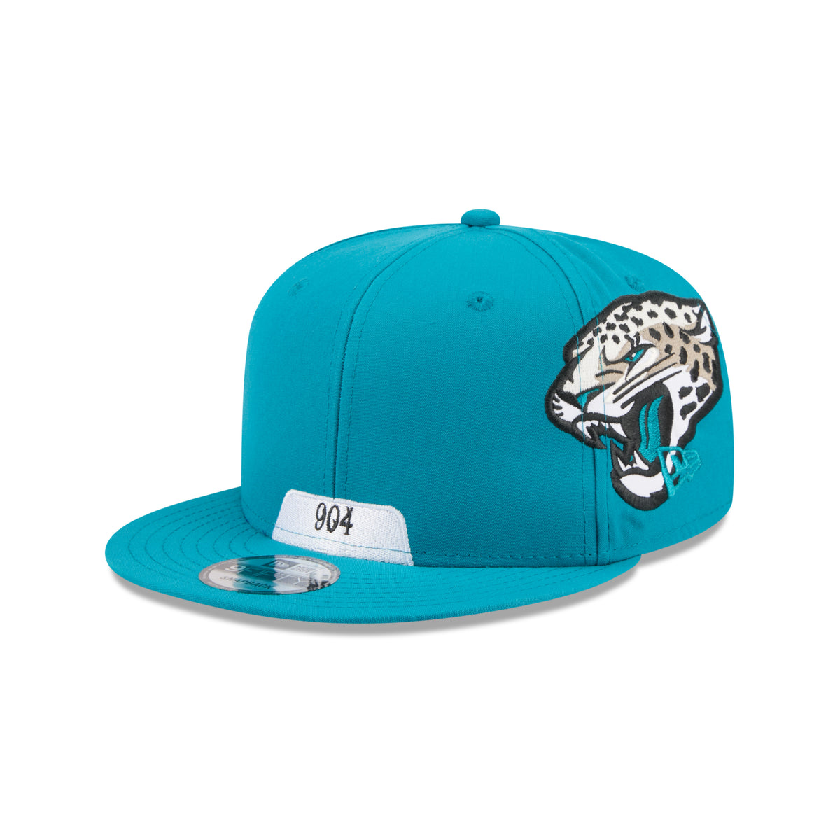 Neue Era Jacksonville Jaguars 9FIFTY NFL Cap im türkisen Design, limitierte Rivalries Helmets Pack, hochwertiger Capschnitt