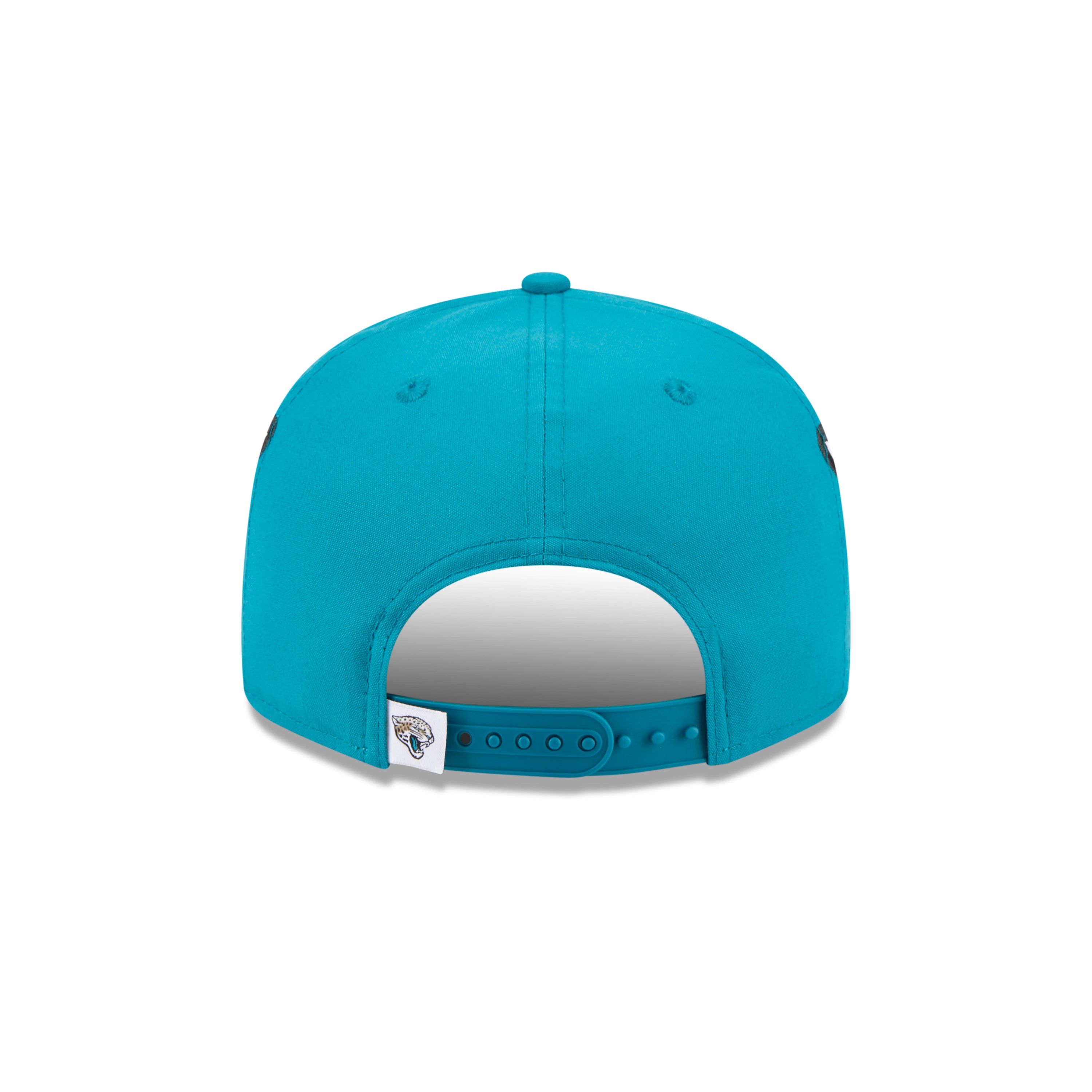 Neue Era Jacksonville Jaguars NFL Cap im 9FIFTY Stil, Türkisfarben, limitierte Rivalries Helmets Pack, für Fans und Sammler.
