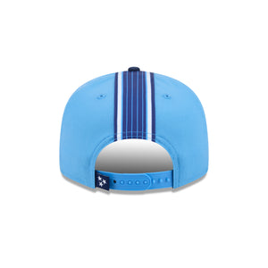 Blaue NFL Cap von New Era, Tennessee Titans 2026 Rivalries Limited Helmet Pack, 9FIFTY Snapback, detailreiche Cap-Design