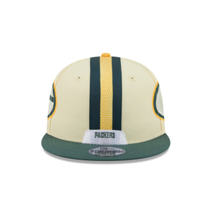 Neue Era Green Bay Packers 2026 Rivalries NFL Cap, beige, 9FIFTY, limitierte Helmpack, stilvolle Cap für Fans