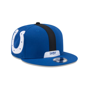 Neue Era Indianapolis Colts 2026 Rivalries Helmets 9FIFTY NFL Cap in Blau, detailreiche Cap mit Team-Logo und sportlichem Design