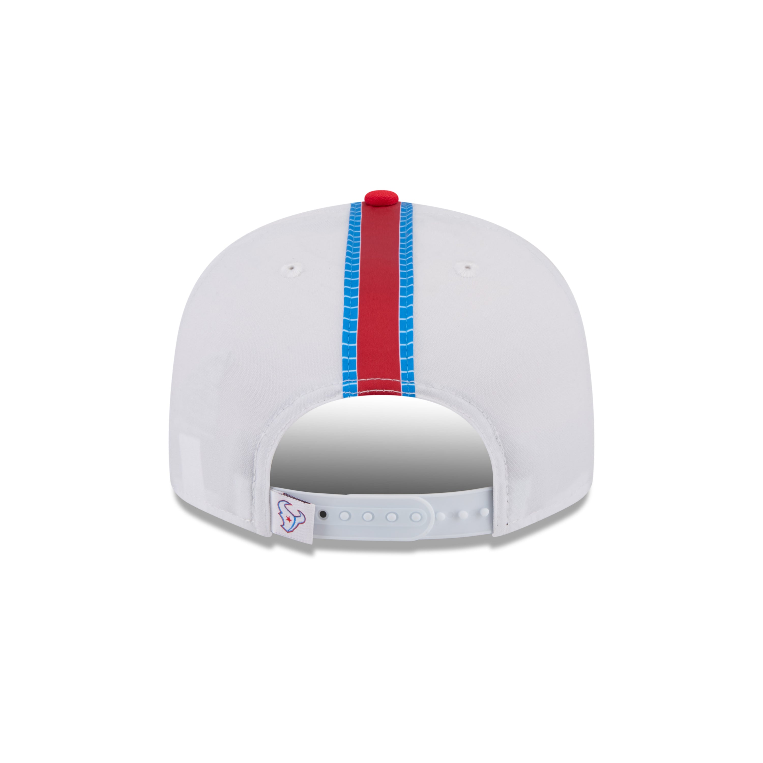 Weiße NFL Cap von New Era mit Houston Texans Rivalries 2026 Helmet Design, 9FIFTY Snapback, limitierte Edition