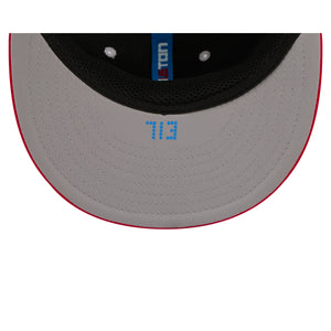 Weiße Houston Texans NFL Rivalries 2026 Snapback Cap von NEW ERA, 9FIFTY Sideline, mit Team-Logo und NFL-Design.