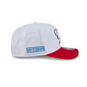 Weiße New Era Houston Texans NFL Rivalries Sideline 9SEVENTY Cap mit Stretch-Snap, sportliches Cap-Design für NFL-Fans