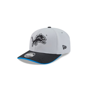 Neue Era Detroit Lions NFL Rivalries 2026 Cap, silbergrau, 9SEVENTY Stretch-Snap, sportliche Baseballcap für Fans