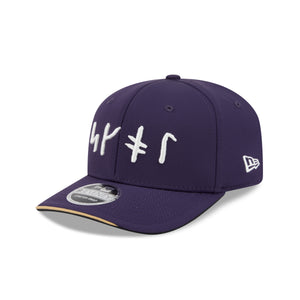 Minnesota Vikings New Era 2026 NFL Rivalries Sideline 9SEVENTY Cap in Lila, mit Stretch-Snap-Verschluss und Vikings-Logo.