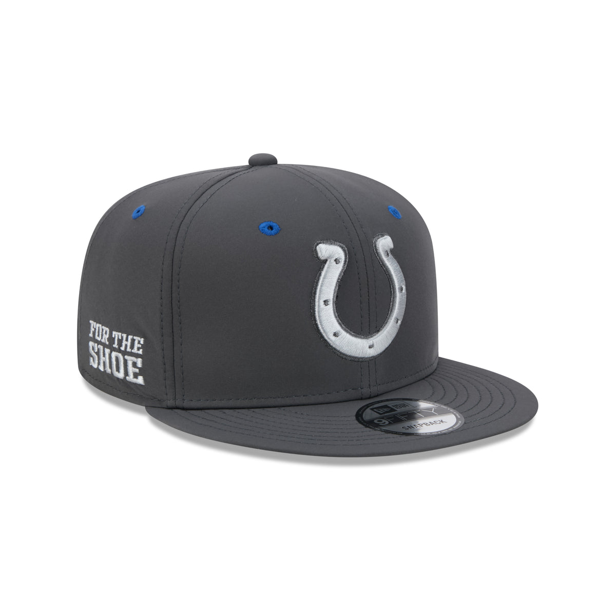 Neue Era Indianapolis Colts 2026 NFL Rivalries 9FIFTY Snapback Cap in Grau, detailreiche Cap mit Team-Logo und NFL-Design.