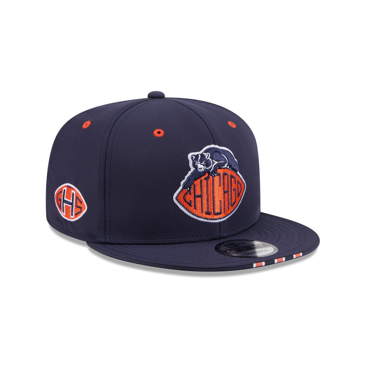 Neue NFL Rivalries Chicago Bears 2026 Snapback Cap von NEW ERA, navyblau mit Logo und strukturierter Krempe