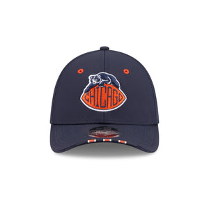 Neue Era Chicago Bears NFL Rivalries 39THIRTY Flex Cap in Navy, mit Team-Logo und sportlichem Design.