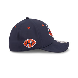 Neuer Era Chicago Bears 2026 NFL Rivalries Sideline 39THIRTY Flex Cap in Navy Blau mit Team-Logo auf der Vorderseite.