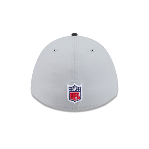 Neue Era Detroit Lions NFL Rivalries 39THIRTY Flex Cap in Silber Grau mit Teamlogo und sportlichem Design