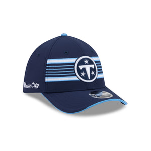 Neue Era Tennessee Titans NFL Rivalries 2026 Flex Cap, Navyblau, 39THIRTY, mit Team-Logo, bequem und sportlich, für Fans