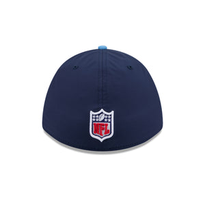 Neue Era Tennessee Titans NFL Rivalries 39THIRTY Flex Cap in Navy, mit Team-Logo und sportlichem Design.