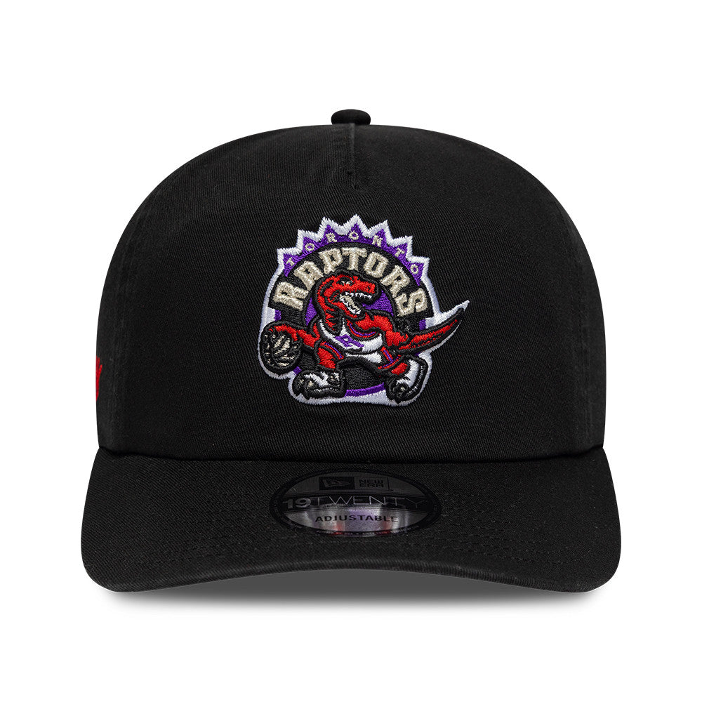 Toronto Raptors New Era NBA Hardwood Classic 19TWENTY Verstellbare Cap Schwarz
