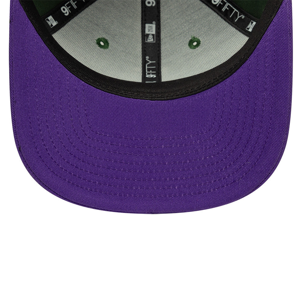 Milwaukee Bucks New Era NBA Hardwood Classic 9FIFTY Snapback Verstellbare Cap Grün