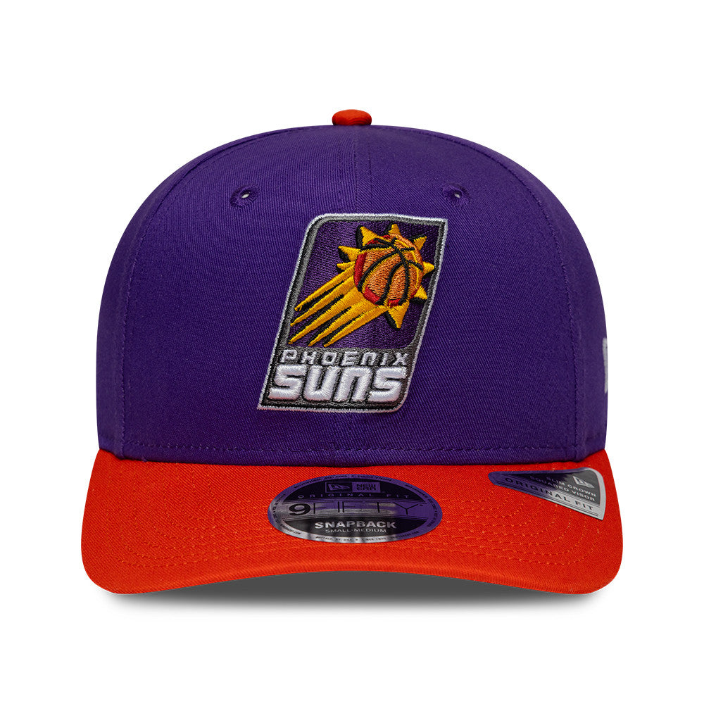 Phoenix Suns New Era NBA Hardwood Classic 9FIFTY Snapback Verstellbare Cap Lila