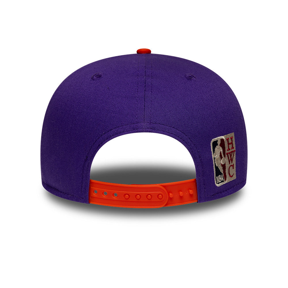 Phoenix Suns New Era NBA Hardwood Classic 9FIFTY Snapback Verstellbare Cap Lila