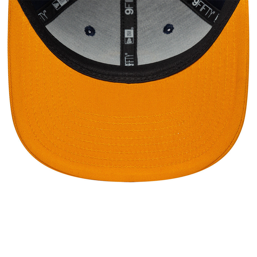 Golden State Warriors New Era NBA Hardwood Classic 9FIFTY Snapback Verstellbare Cap Navy Blau
