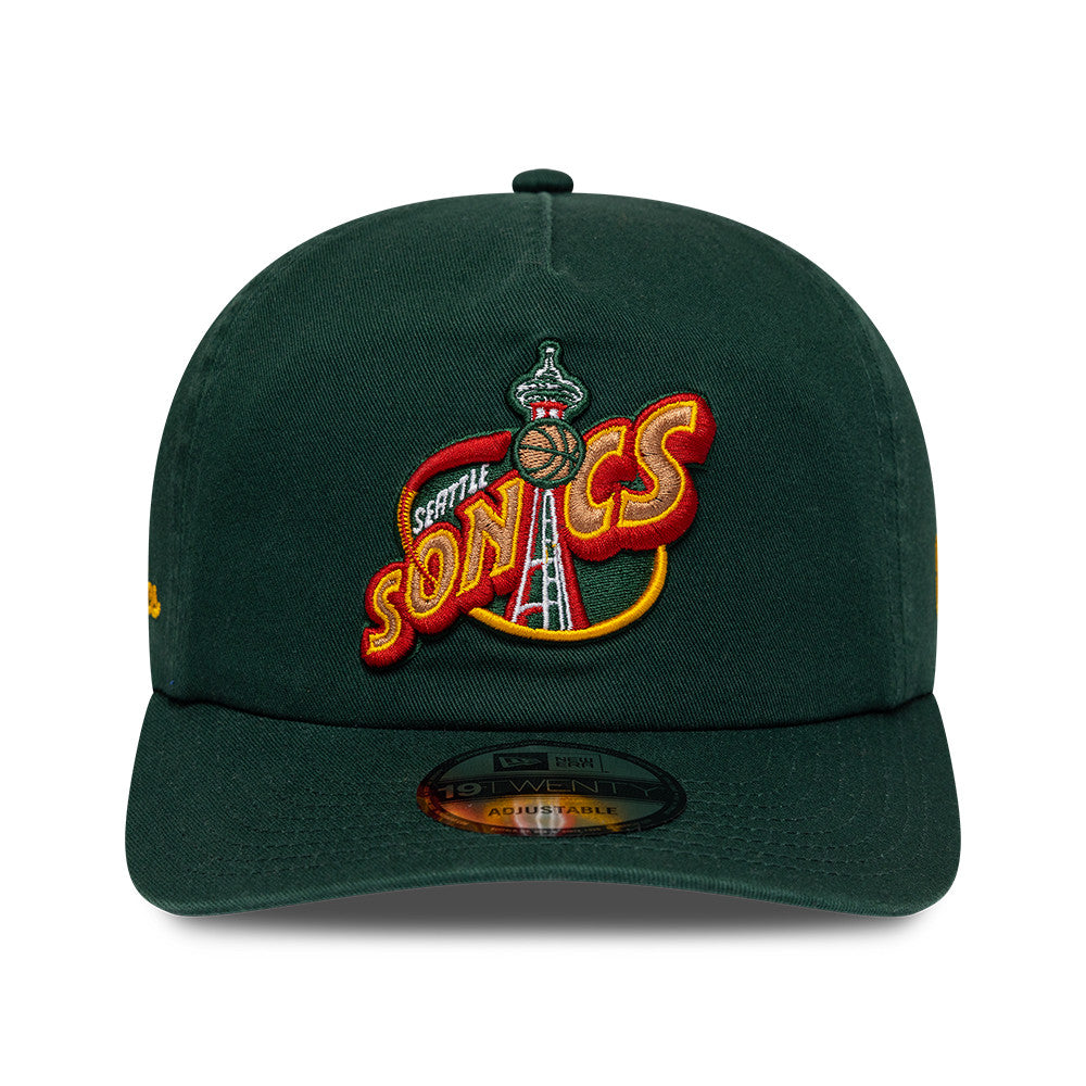 Seattle Supersonics New Era NBA Hardwood Classic 19TWENTY Verstellbare Cap Grün